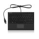 3. KeySonic ACK-3410 (US) klawiatura Biuro USB US English Czarny