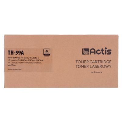 5. Actis TH-59A Toner (zamiennik HP CF259A; Supreme; 3000 stron; czarny) z chipem monitorującym poziom tonera. Zalecamy wyłączenie aktualizacji oprogramowania drukarki.