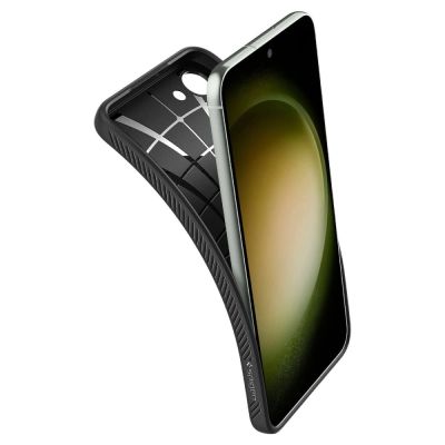 19. Etui Spigen Liquid Air na Samsung Galaxy S23 - czarny mat