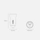 17. Baseus Golden Contactor Pro szybka ładowarka samochodowa USB Typ C / USB 40 W Power Delivery 3.0 Quick Charge 4+ SCP FCP AFC + kabel USB Typ C - Lightning niebieski (TZCCJD-03)