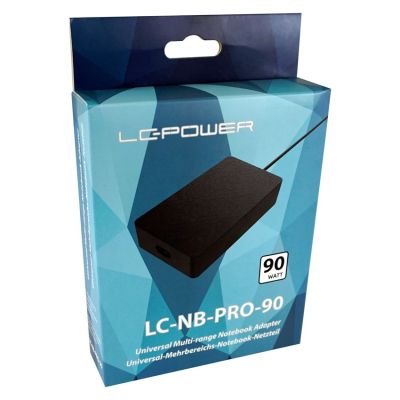 4. LC-Power LC-NB-PRO-90 adapter zasilający/ inwentor Wewnętrzna 90 W Czarny