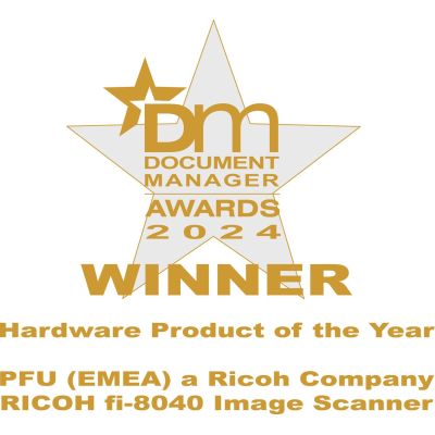 30. Ricoh fi-8040 ADF+Ręczny skaner pobierający 600 x 600 DPI A4 Czarny, Szary