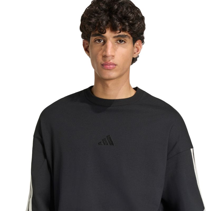 4. Koszulka męska adidas Kit 3-Stripes Long Sleeve czarna KF2427