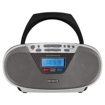 AIWA boombox BBTU-400SL CD/FM RDS/USB/BT srebrny