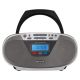 AIWA boombox BBTU-400SL CD/FM RDS/USB/BT srebrny
