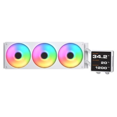 COUGAR CGR-PSDVPRGB-W-360 Procesor Chłodnica cieczy all-in-one 12 cm Biały