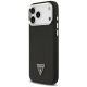 2. Etui Guess Grained Triangle Logo MagSafe na iPhone 17 Pro Max - czarne