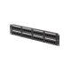8. LANBERG PATCH PANEL 48 PORT 2U KAT.6 CZARNY PPU6-2048-B
