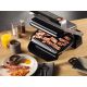 5. Grill Tefal OptiGrill GC712D34 (stołowy-zamknięty; 2000W; kolor inox)