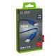 2. Kabel SBS TECABLETISSUETCCB USB-C - USB-C 1,5m 60W w oplocie - niebieski