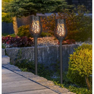 10. POCHODNIA SOLARANA 53CM 12LED SMD