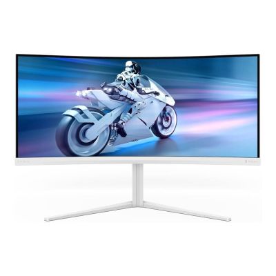 17. Philips 34M2C5501A/00 monitor komputerowy 86,4 cm (34") 3440 x 1440 px Wide Quad HD LCD Biały