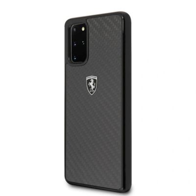 2. Etui Ferrari Carbon Heritage na Samsung Galaxy S20+ - czarne