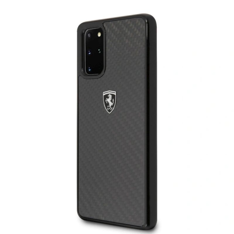 2. Etui Ferrari Carbon Heritage na Samsung Galaxy S20+ - czarne