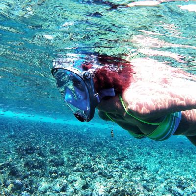 18. MASKA DO NURKOWANIA SNORKELINGU JUNIOR BEST SPORTING
