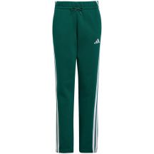 Spodnie dla dzieci adidas Essentials zielone KT3425