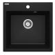 DEANTE EVORA ZLEWOZMYWAK GRANITOWY 1-KOMOROWY CZARNY, ZQJ N103