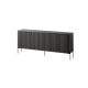 Komoda VERA 190x40x80 czarny mat