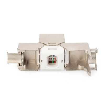 4. Digitus Moduł CAT 6A Keystone, ekranowany, beznarzędziowe złącze montażowe - 8 szt.