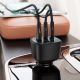 6. Ładowarka samochodowa Acefast B18 200 W 2x USB-C + USB-A - czarna