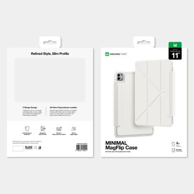 7. Etui AMAZINGTHING Minimal Mag Case na iPad Pro M5 11" - białe