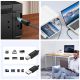 10. Kabel Wozinsky WKDDY4S USB-B - USB-A 480Mb/s 1m - czarny