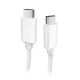 Kabel SBS TECABLETISSUETCCG USB-C - USB-C 1,5m 60W w oplocie - szary