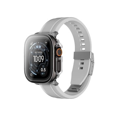 6. Szkło ochronne AMAZINGTHING Radix z etui na Apple Watch UItra 3 49 mm - przezroczyste