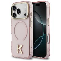 Etui Karl Lagerfeld IML K Head na iPhone 18 Pro Max / 17 Pro Max - różowe