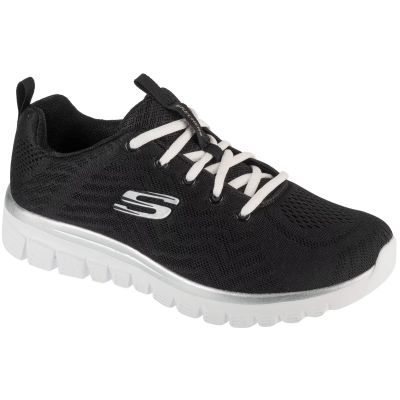 Skechers Graceful - Get Connected 12615W-BKW Czarne 36