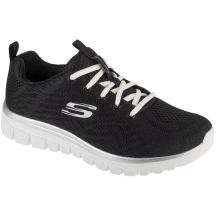 Skechers Graceful - Get Connected 12615W-BKW Czarne 36