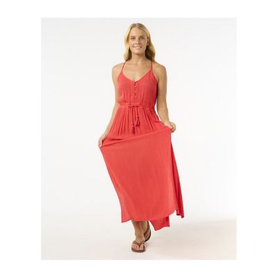 4. Sukienka RIP CURL Classic Surf Maxi Dress czerwony