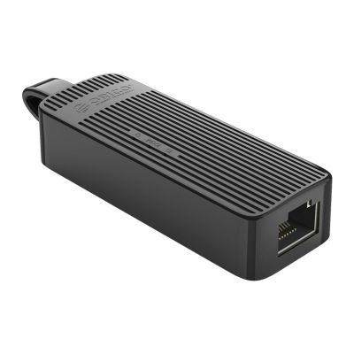Adapter sieciowy Orico UTK-U3 USB-A 3.0 do RJ45 Gigabit Ethernet 1 Gbps - czarny