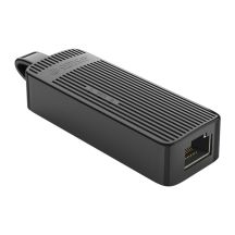 Adapter sieciowy Orico UTK-U3 USB-A 3.0 do RJ45 Gigabit Ethernet 1 Gbps - czarny