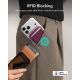 6. Portfel magnetyczny ESR Classic RFID Magnetic MagSafe - dark cherry