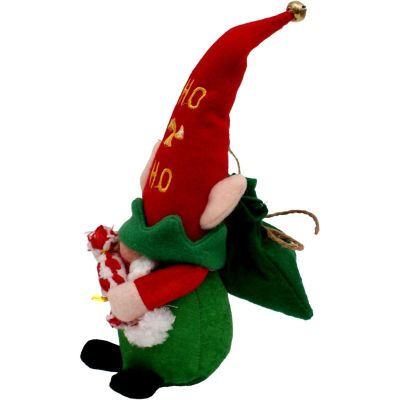 17. ELF DEKORACYJNY 28CM Z WORKIEM NA PREZENT