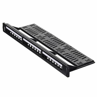 5. Patch panel Lanberg PPKS-1124-B (1U; 19")
