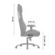 12. Fotel gamingowy Huzaro Force 8.3 Carbon Black