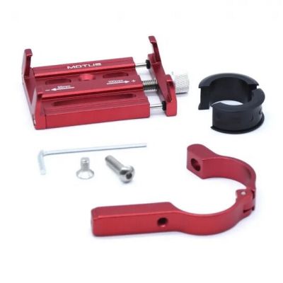 3. Uchwyt na telefon do roweru Motus, czerwony