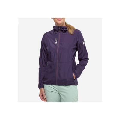3. Kurtka damska MILLET Parmelan Windbreaker Hoodie W fioletowa