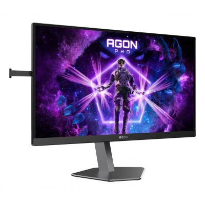 6. AOC G2 AG246FK6 monitor komputerowy 61,2 cm (24.1") 1920 x 1080 px Full HD LED Czarny, Szary