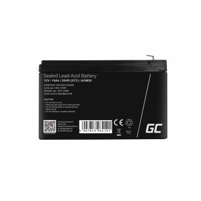 5. GREEN CELL AKUMULATOR ŻELOWY/AGM AGM50 12V 10AH