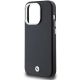 6. Etui BMW Signature Wrapped Metal MagSafe na iPhone 14 Pro - czarne