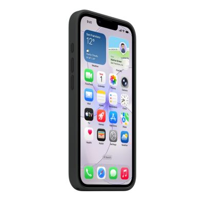4. Apple MHWD4ZM/A pokrowiec na telefon komórkowy 15,5 cm (6.1") Czarny
