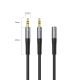 2. Adapter audio Orico AX1 mini jack 3.5 mm rozdzielacz na słuchawki i mikrofon 0.5 m - czarny