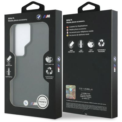 8. Etui BMW M Metal Logo MagSafe na Samsung Galaxy S26 Ultra - czarne
