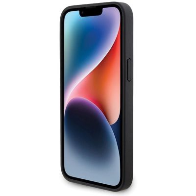 5. Etui BMW Leather Carbon na iPhone 15 Pro Max - czarne