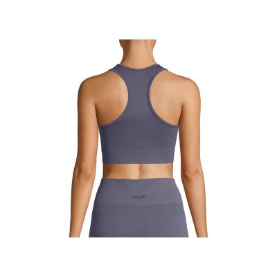 3. Top do ćwiczeń CASALL Essential Block Seamless Sport Top niebieski
