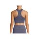 3. Top do ćwiczeń CASALL Essential Block Seamless Sport Top niebieski