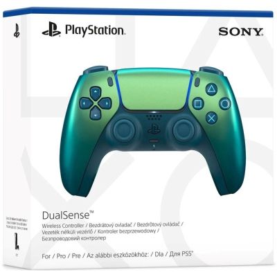 11. Kontroler Sony PS5 DualSense Chrome Teal V2